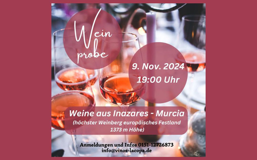 Weinprobe – Weine aus Inazares, dem höchsten Weinberg des europäischen Festland